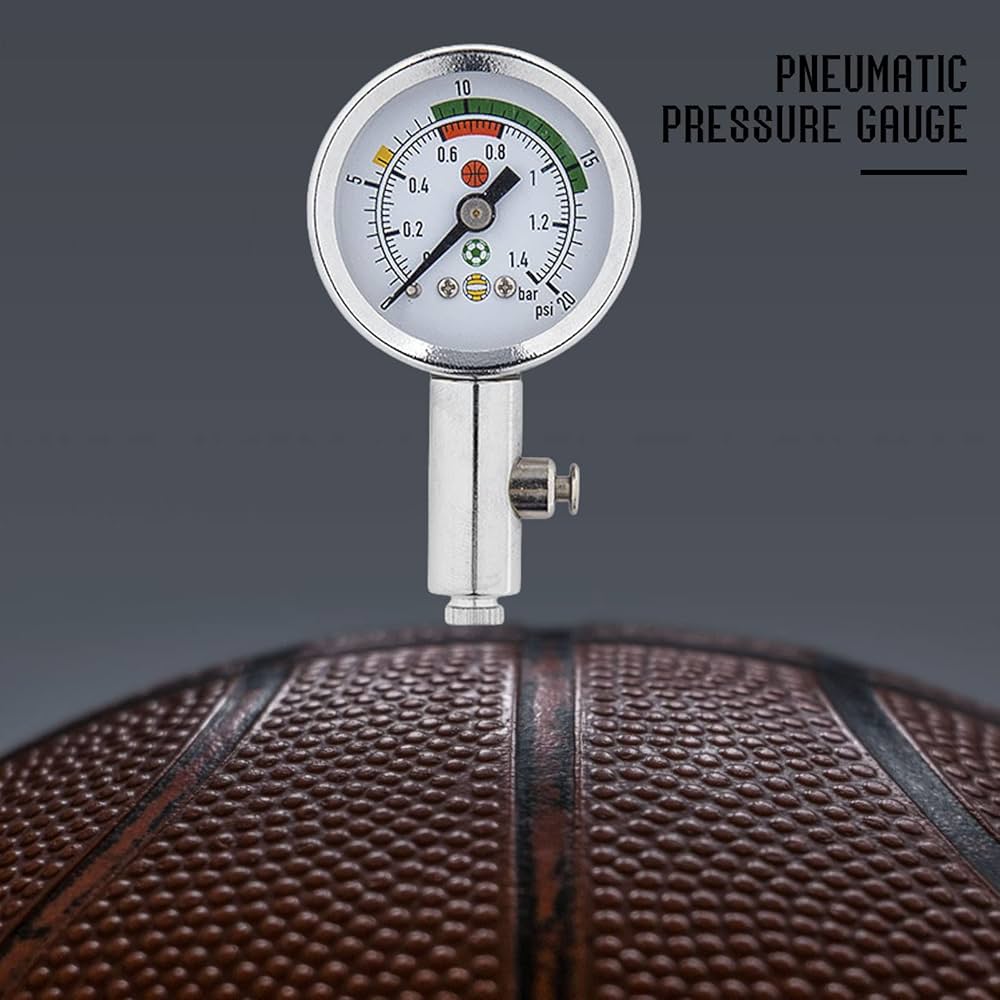 Amazon | ボール圧力計, ポインター型圧力試験ゲージ, サッカー